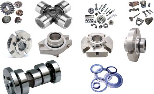 Spares  for industrial equipment and capital equipment